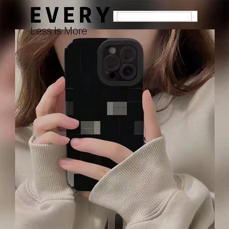 Dark Wind Splicing Lattice Phone Case