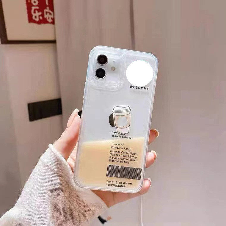 Creative Liquid Quicksand Silicone case