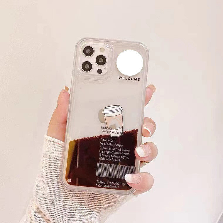 Creative Liquid Quicksand Silicone case