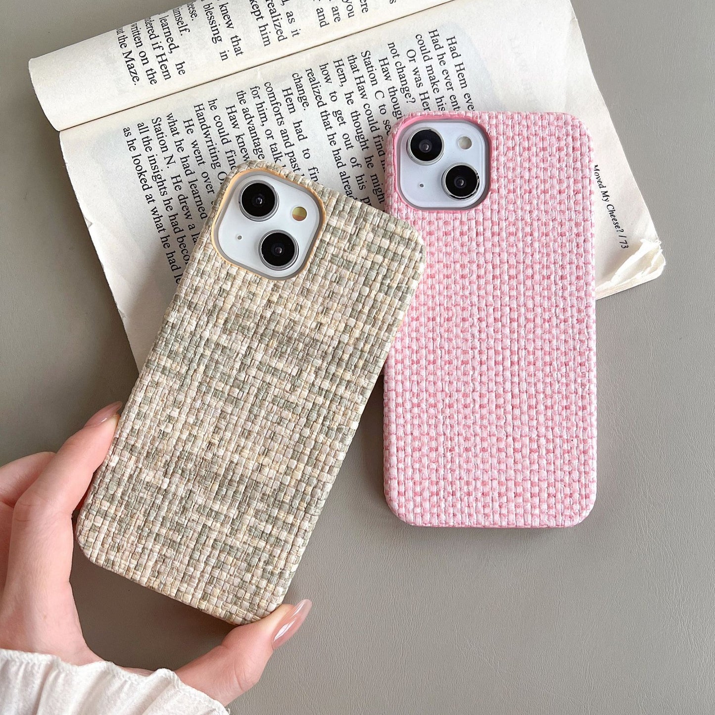 Woven Plaid Case