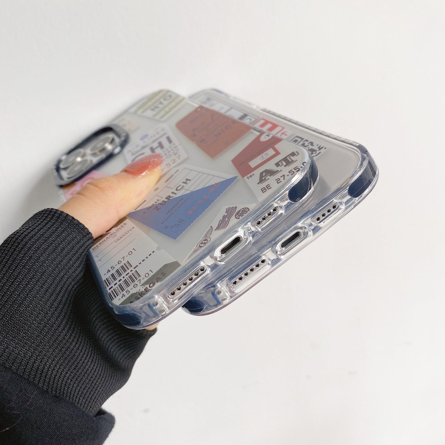 Ticket Transparent Phone