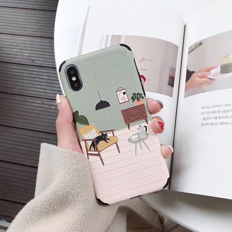 IPhone case embossed soft shell