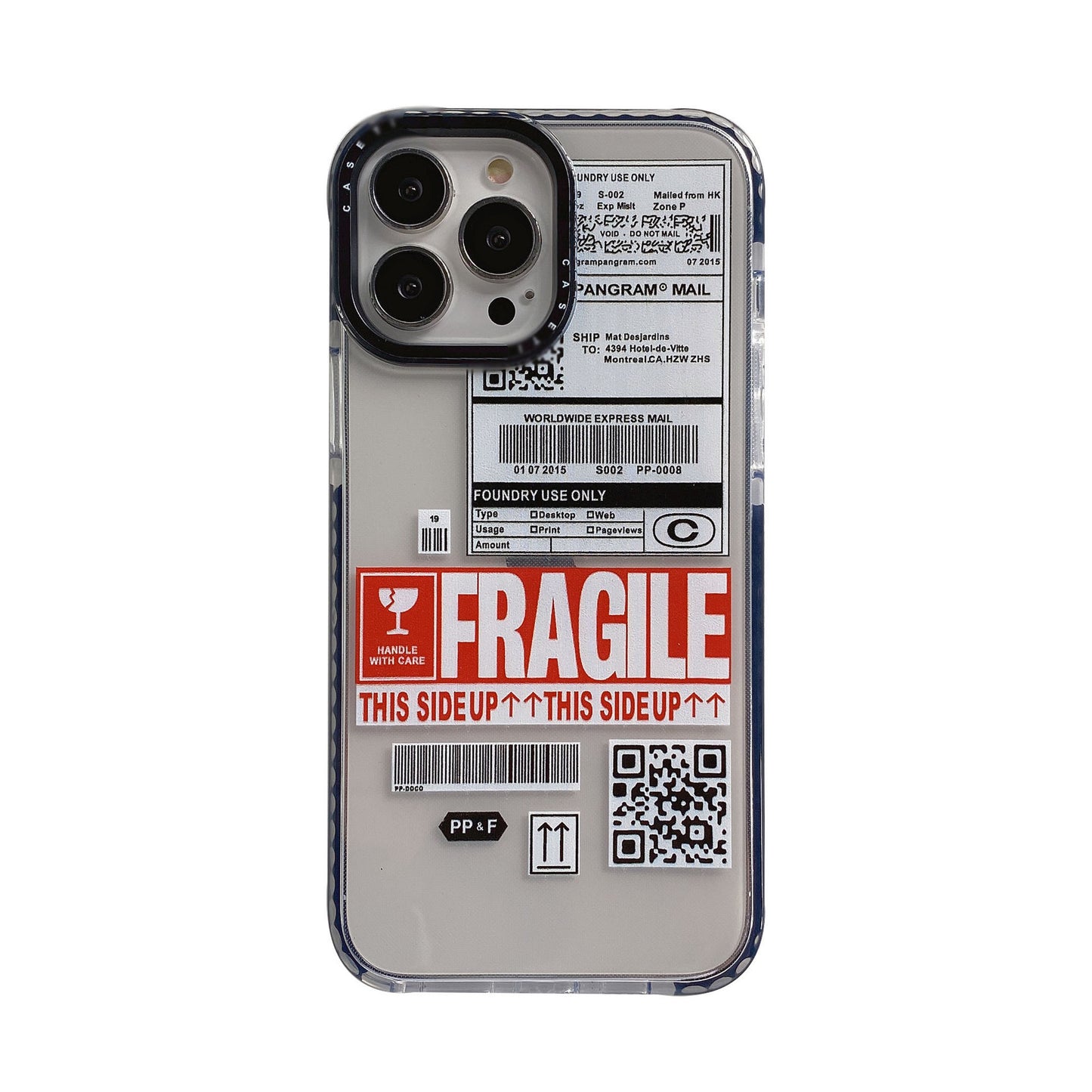 Ticket Transparent Phone