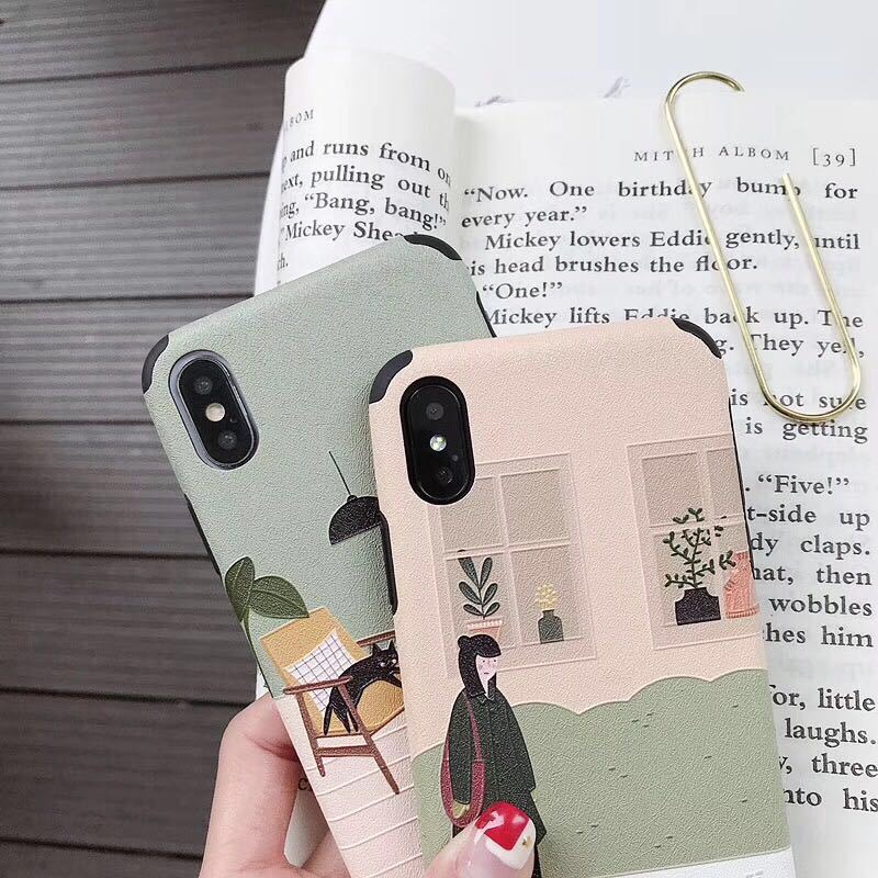 IPhone case embossed soft shell