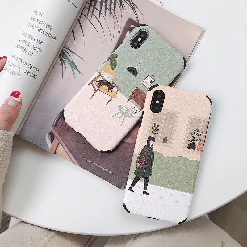 IPhone case embossed soft shell