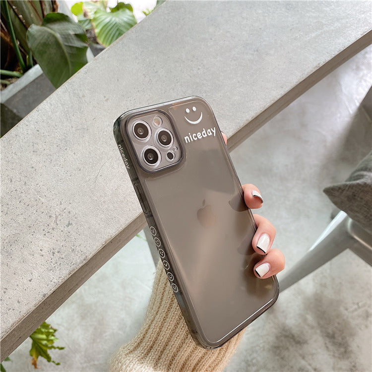 Frosted transparent cases