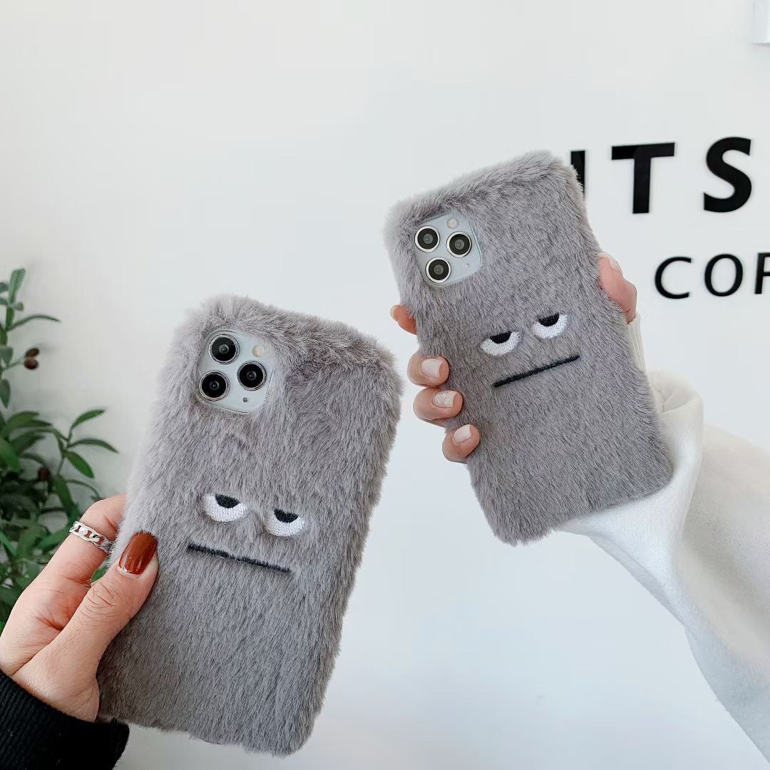 Cute Plush Monsters Case Protective Cover