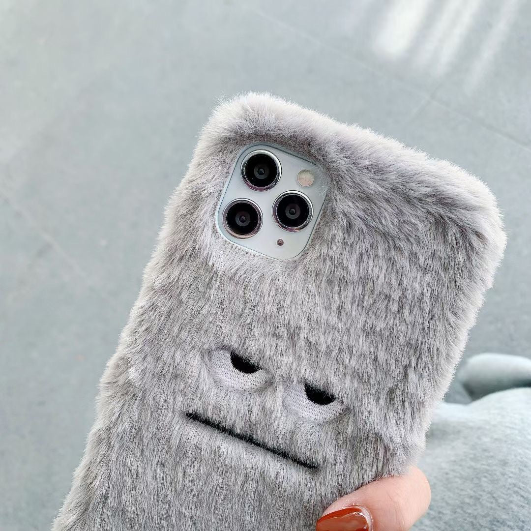 Cute Plush Monsters Case Protective Cover