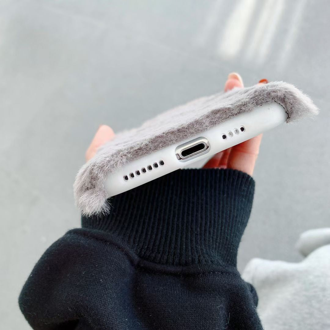 Cute Plush Monsters Case Protective Cover