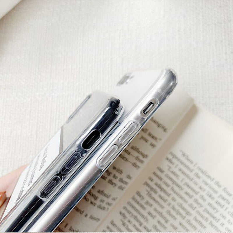 Letter couple phone case