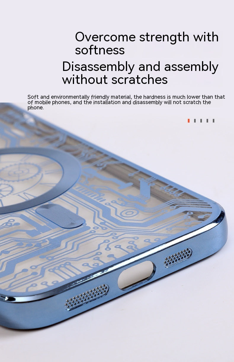 Magnetic phone case