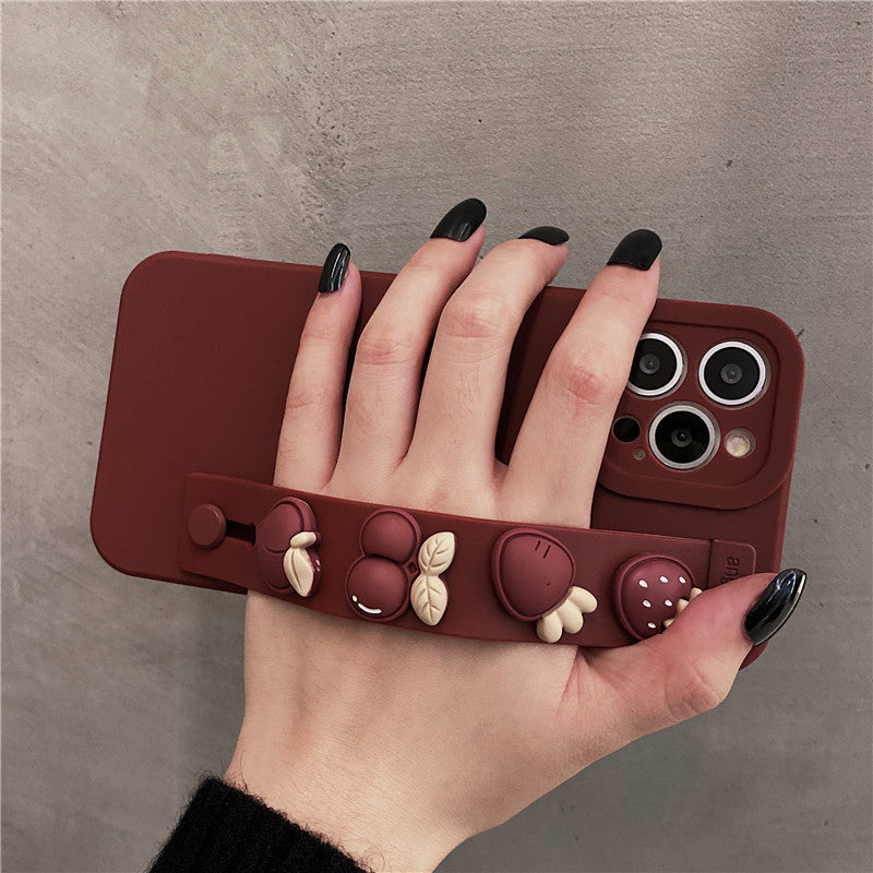 Wristband Burgundy Case
