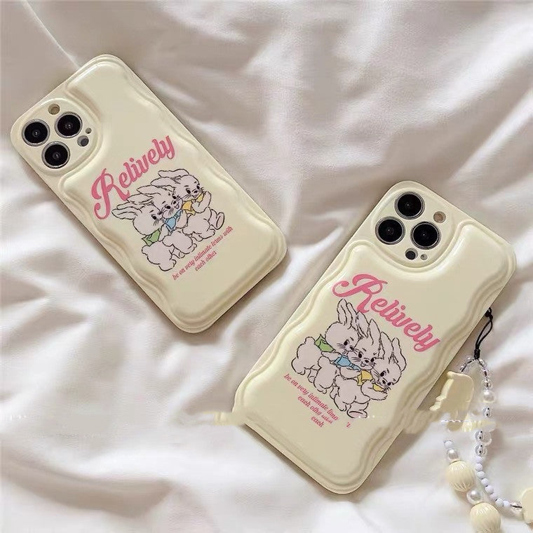 Milk Yellow Girl Heart Bracelet Mobile Phone Case