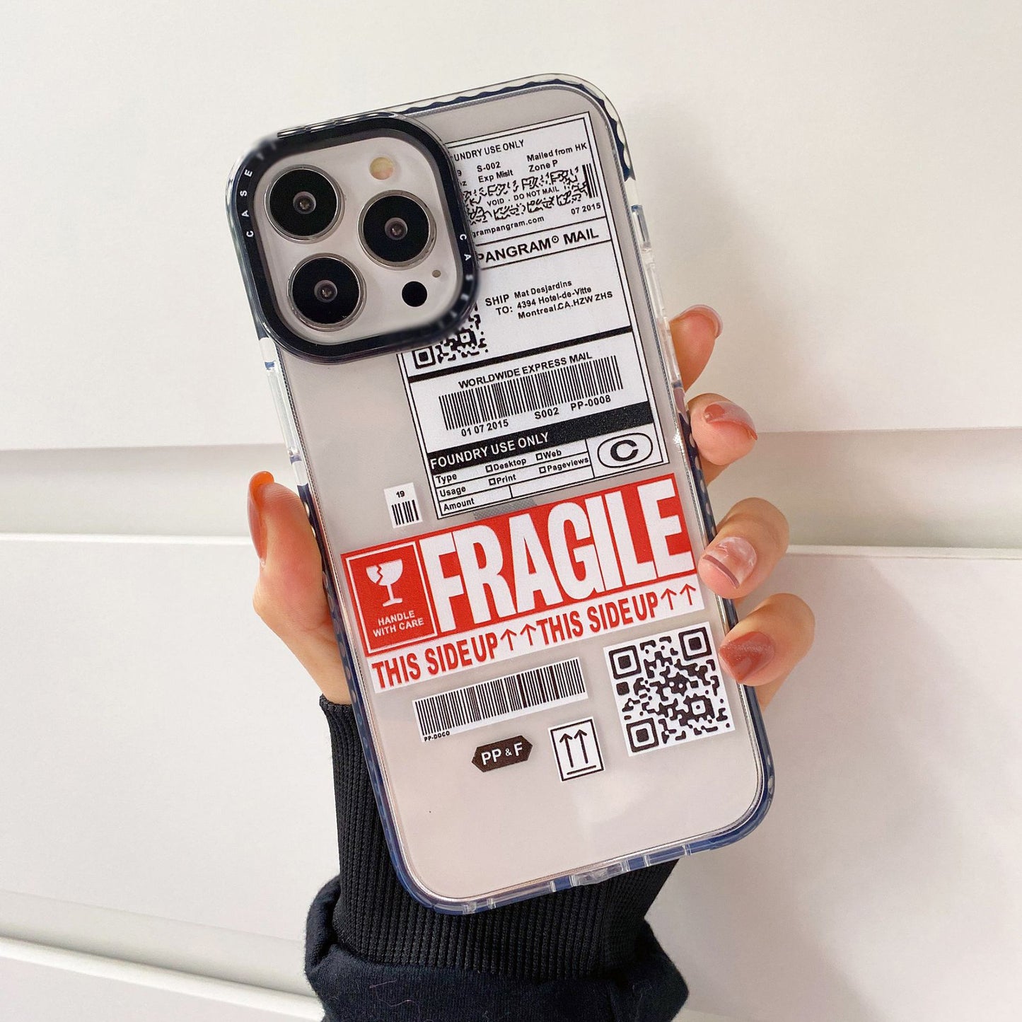 Ticket Transparent Phone