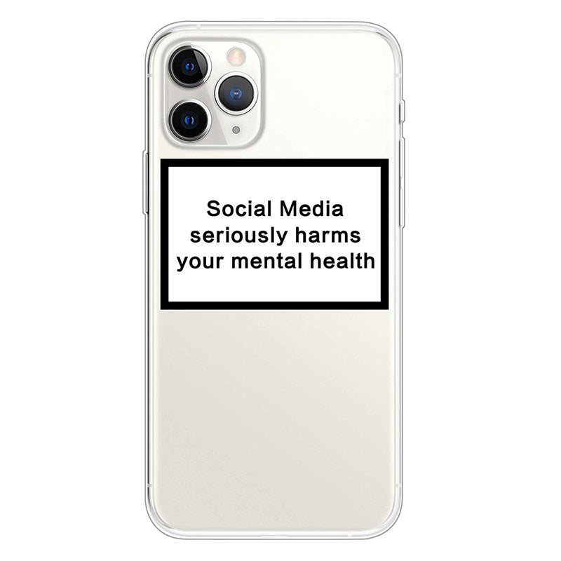 Letter couple phone case