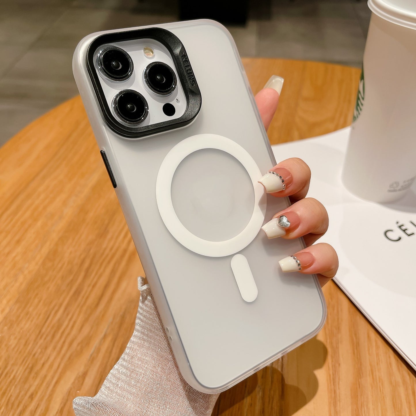 Magnetic Phone Case Lens Bracket Drop-resistant