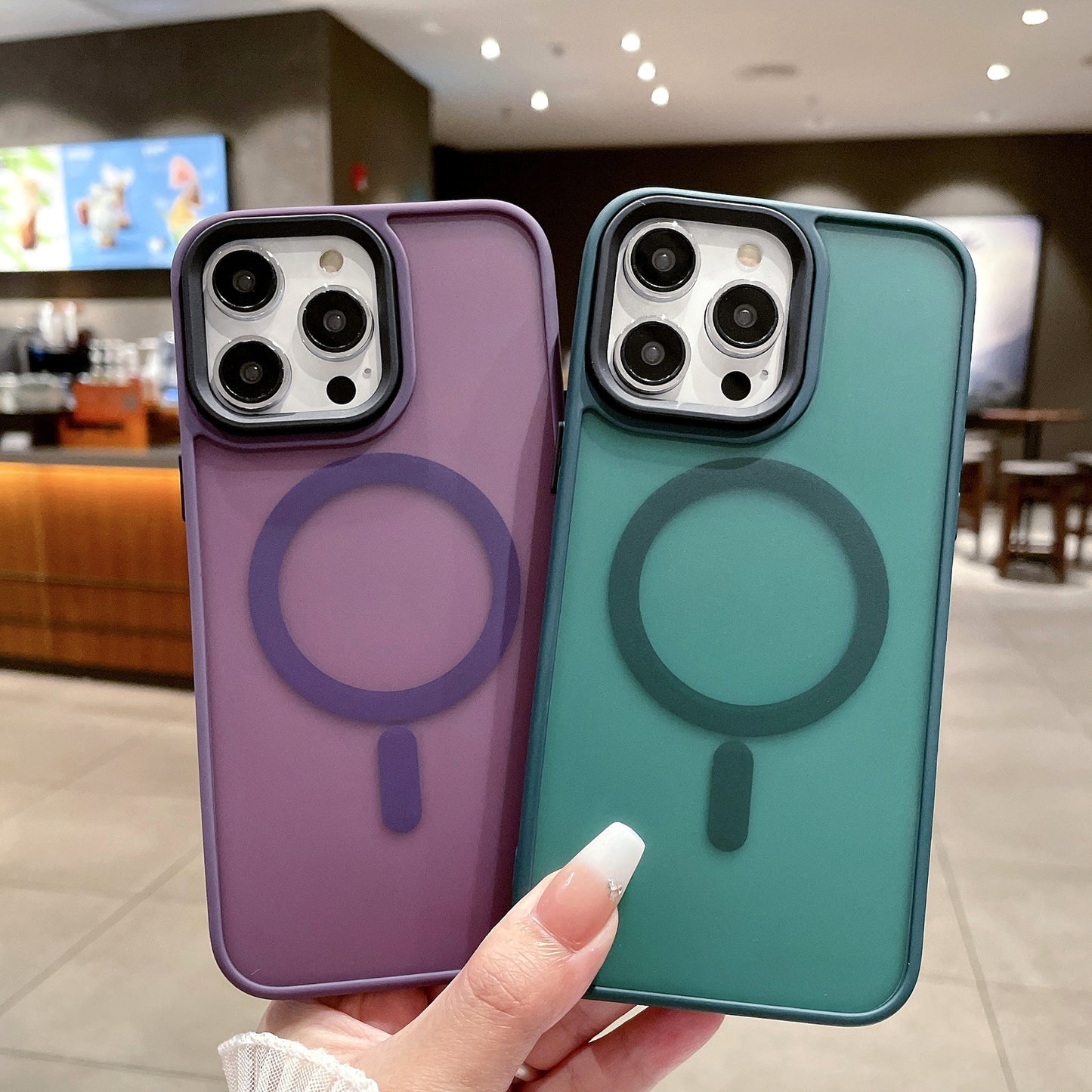 Soft Color Magnetic Phone Case