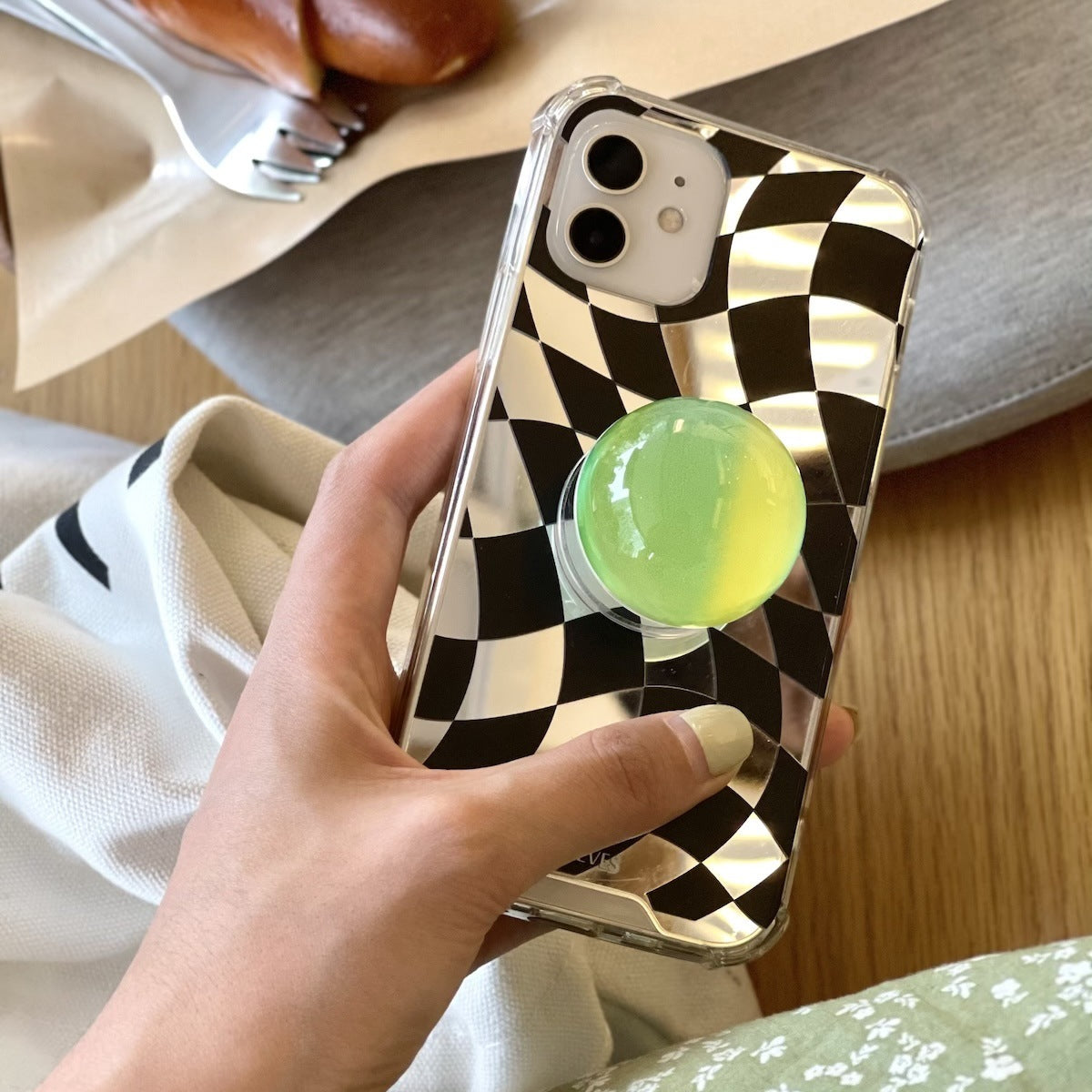 Mirror Checkerboard Case