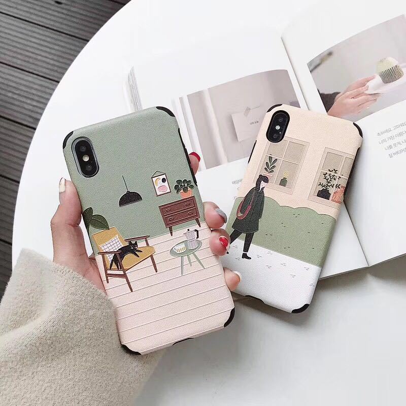 IPhone case embossed soft shell