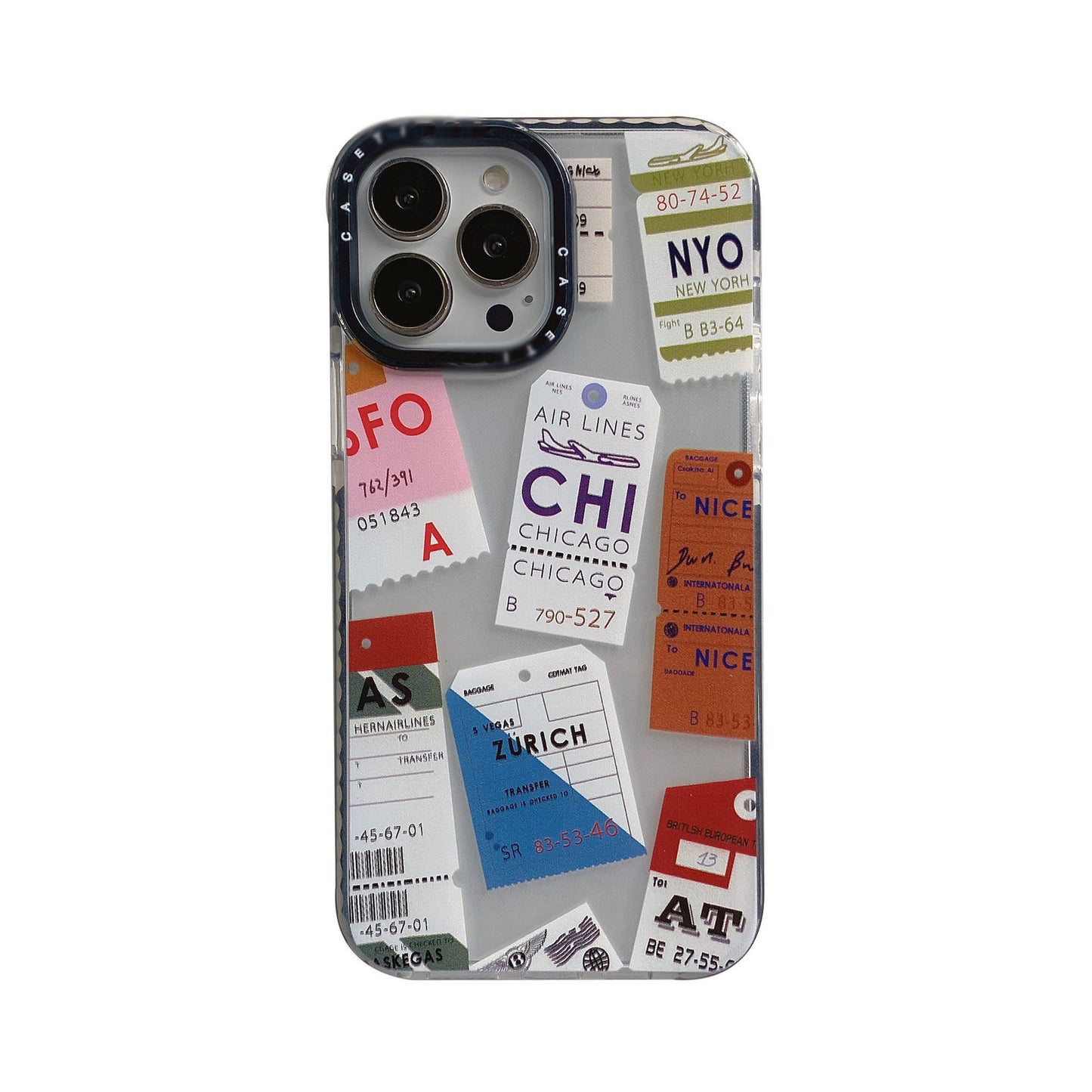 Ticket Transparent Phone