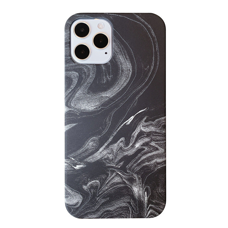 Marble Luminous Half Pack Silicone Phone Case