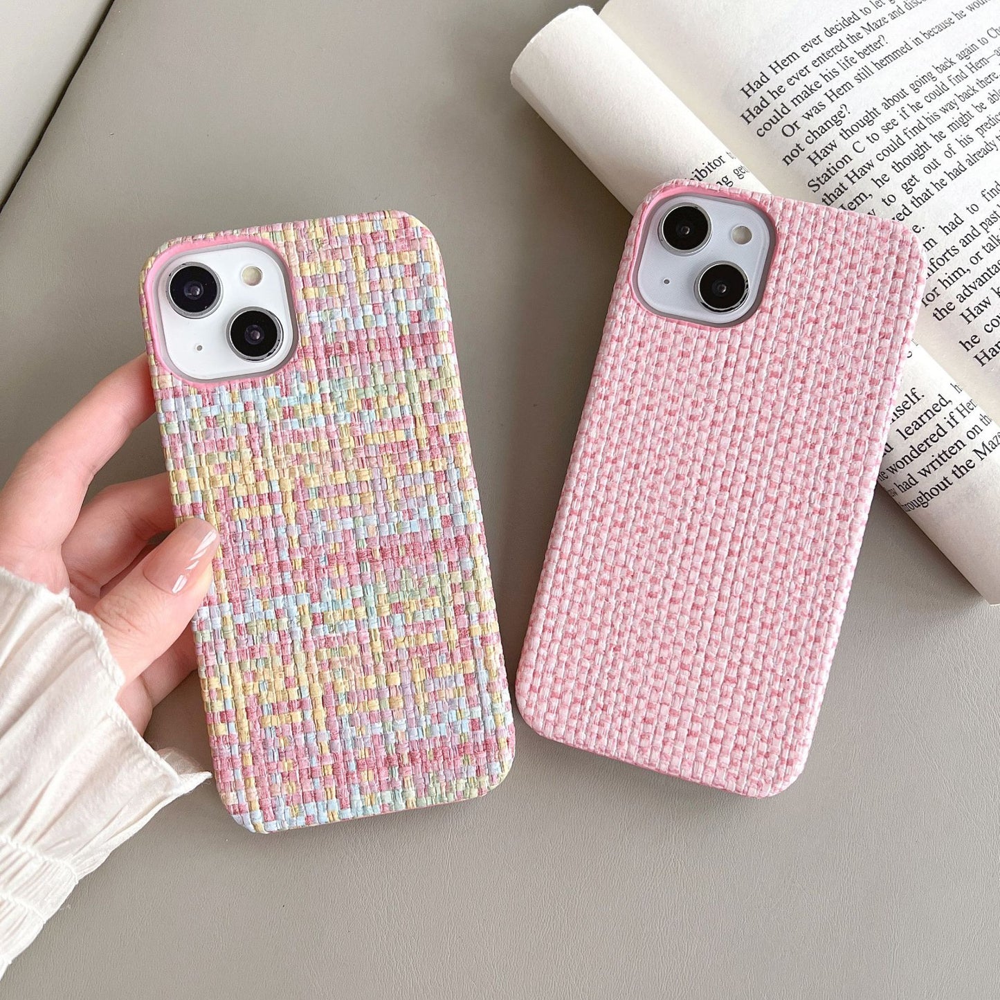 Woven Plaid Case