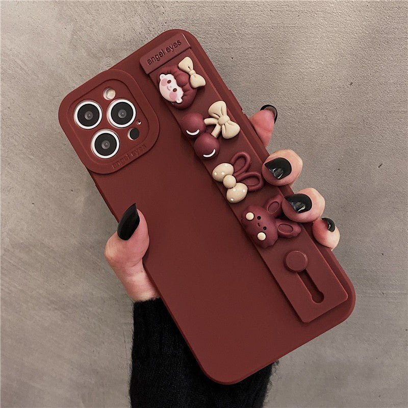 Wristband Burgundy Case