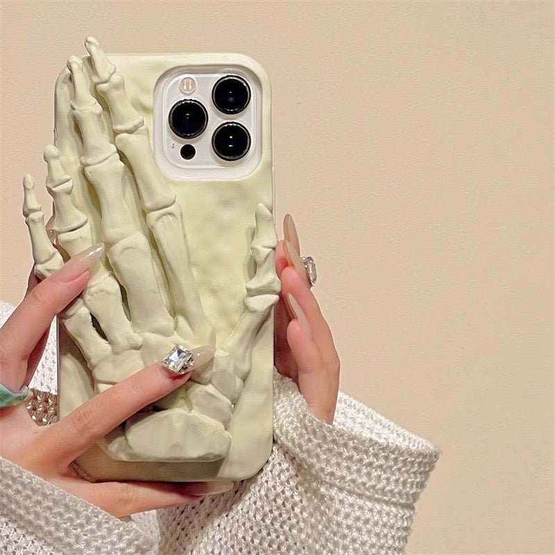 Skull Hand Bone Case
