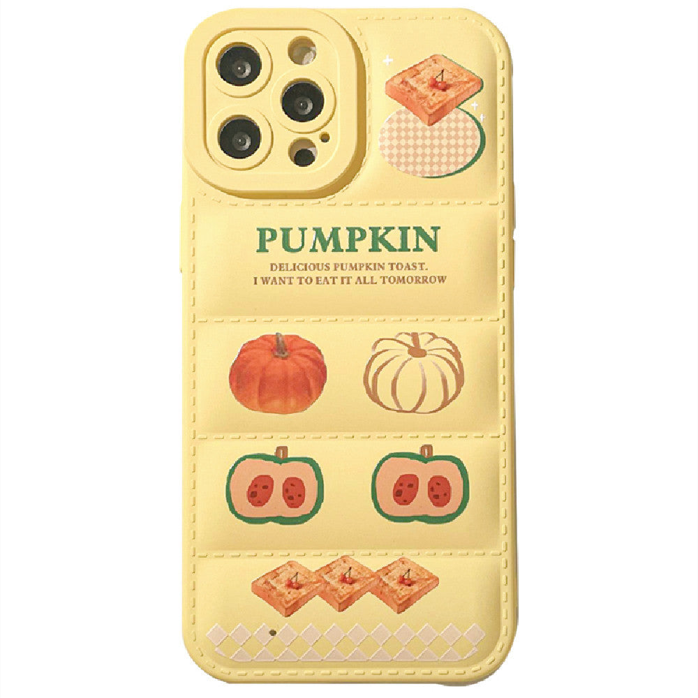 Milk Yellow Pumpkin Plastic Phone Case