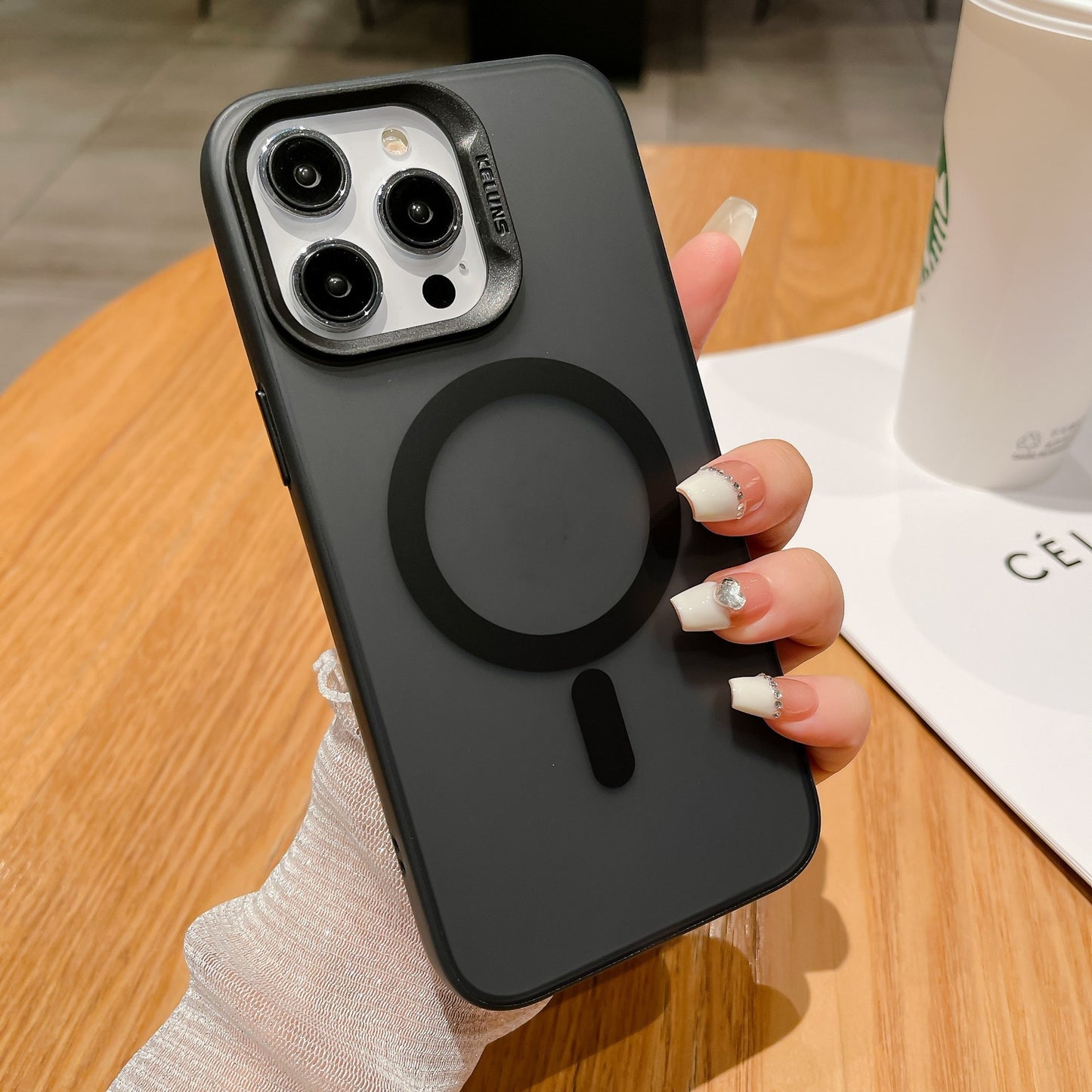 Magnetic Phone Case Lens Bracket Drop-resistant