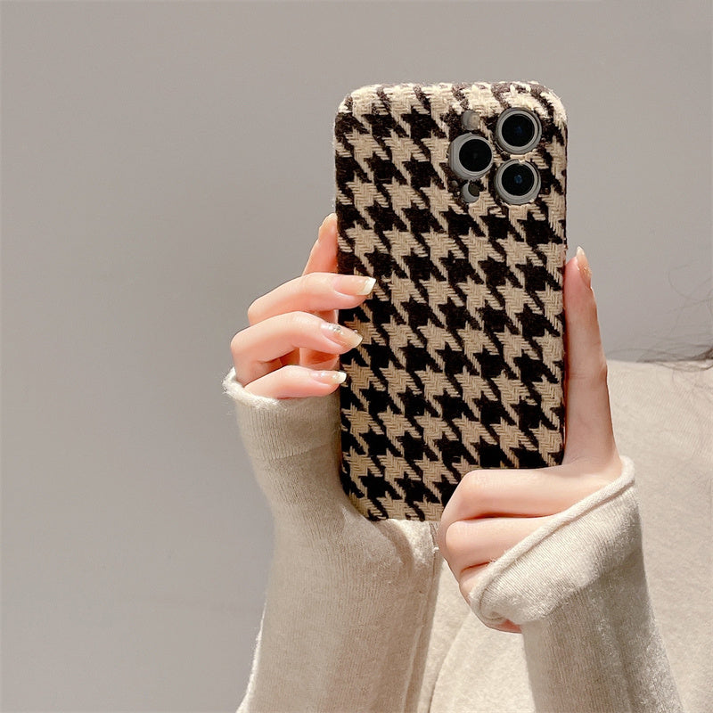 Thousand Bird Checker Woolen Case