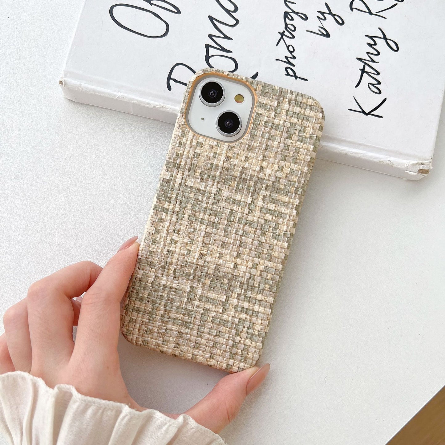 Woven Plaid Case