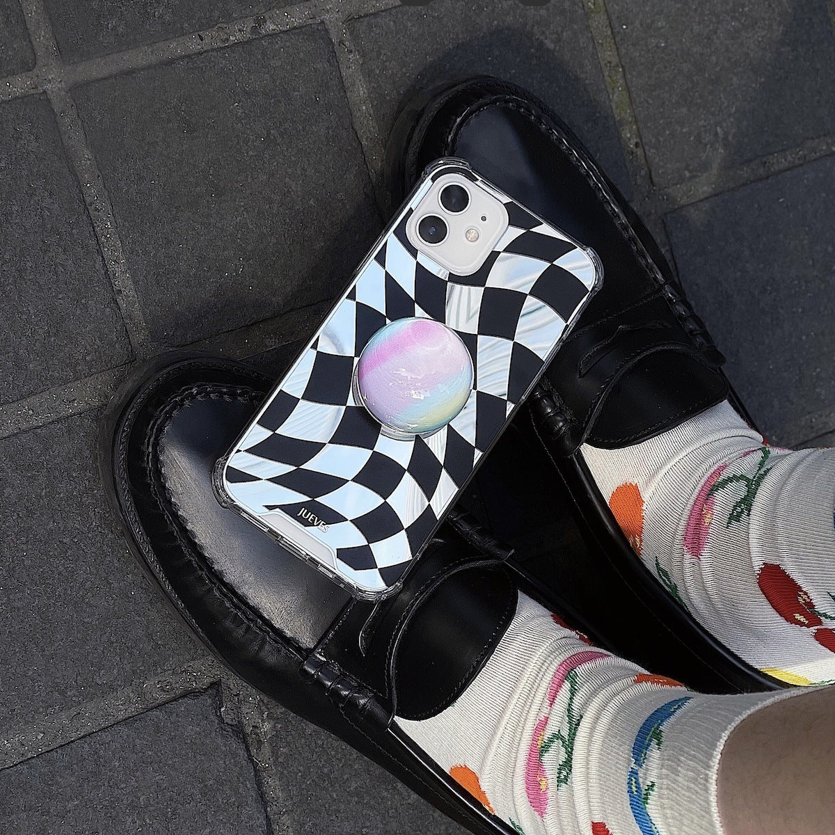 Mirror Checkerboard Case