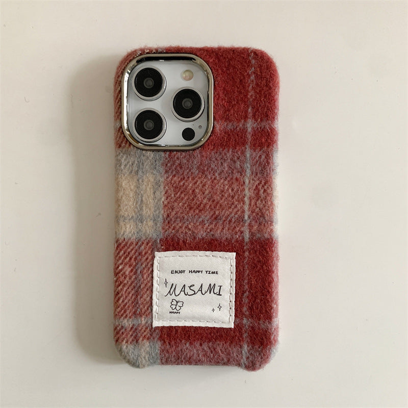 Niche Flannel Plaid Phone Case