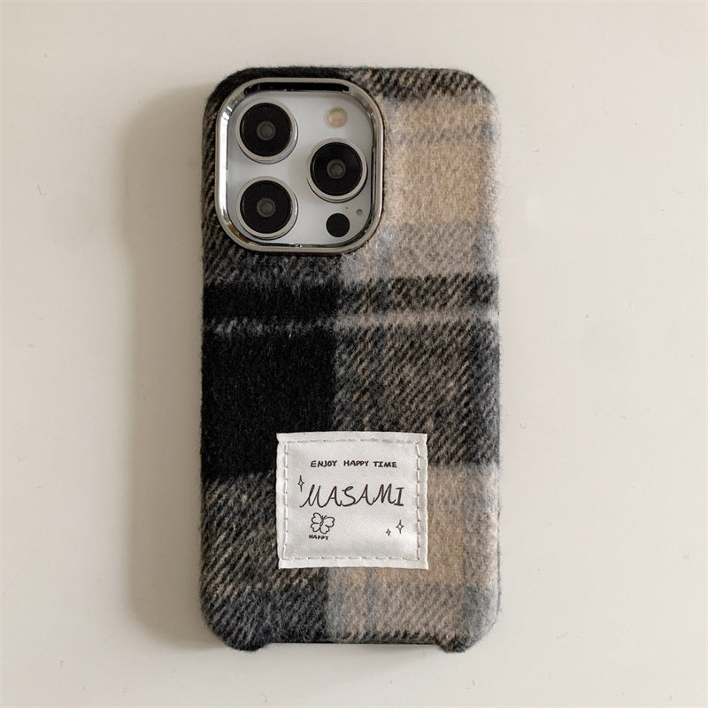 Niche Flannel Plaid Phone Case