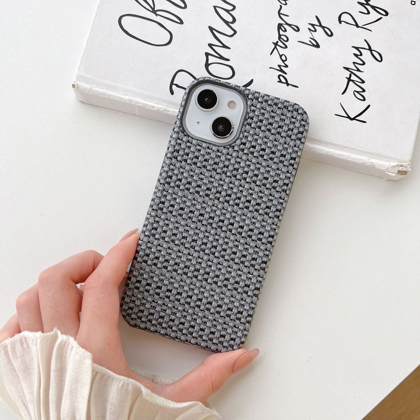 Woven Plaid Case