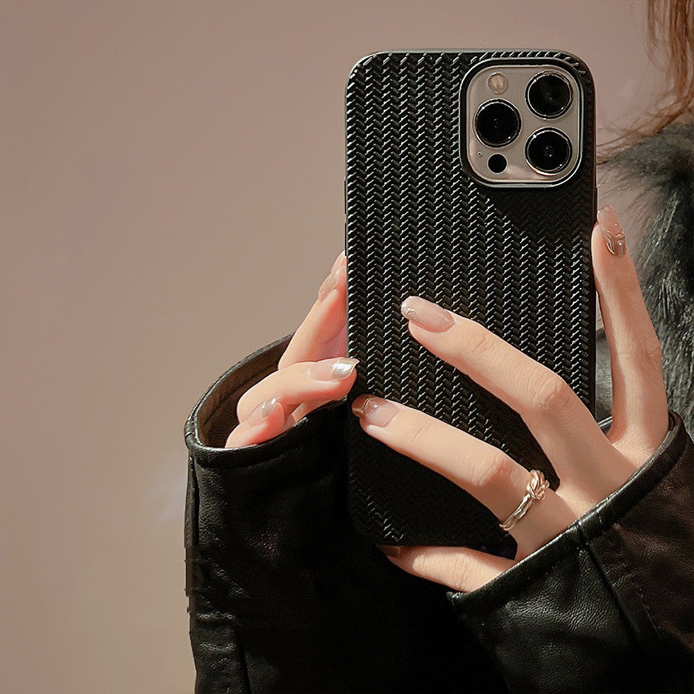 Knitted Solid Mobile Phone Case