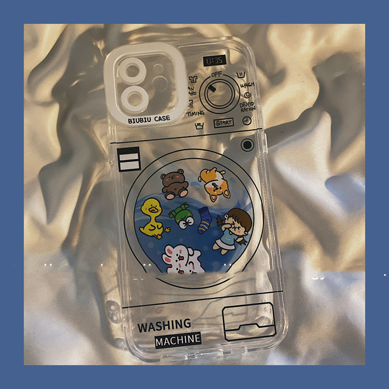 Washing Machine Cartoon Animal Phone Case
