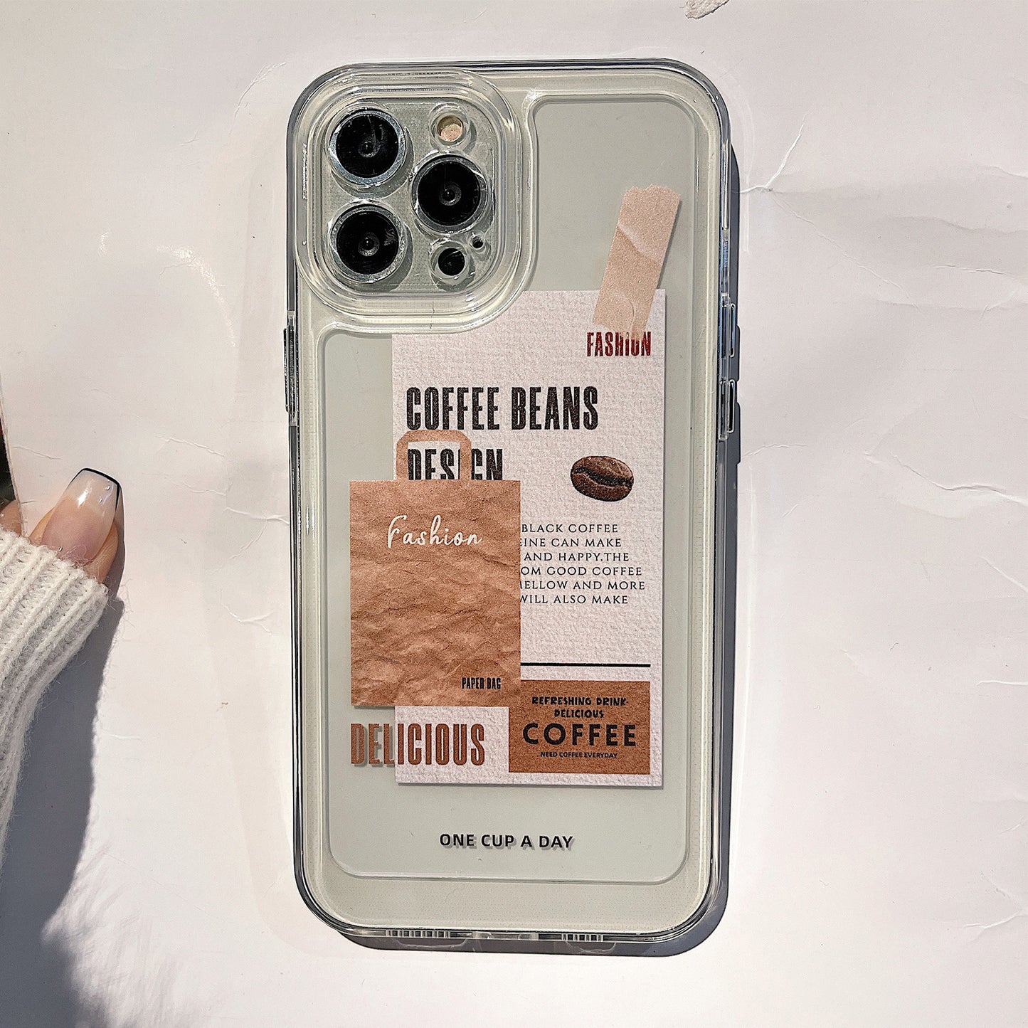 Paper Bag Soft Shell Phone Case