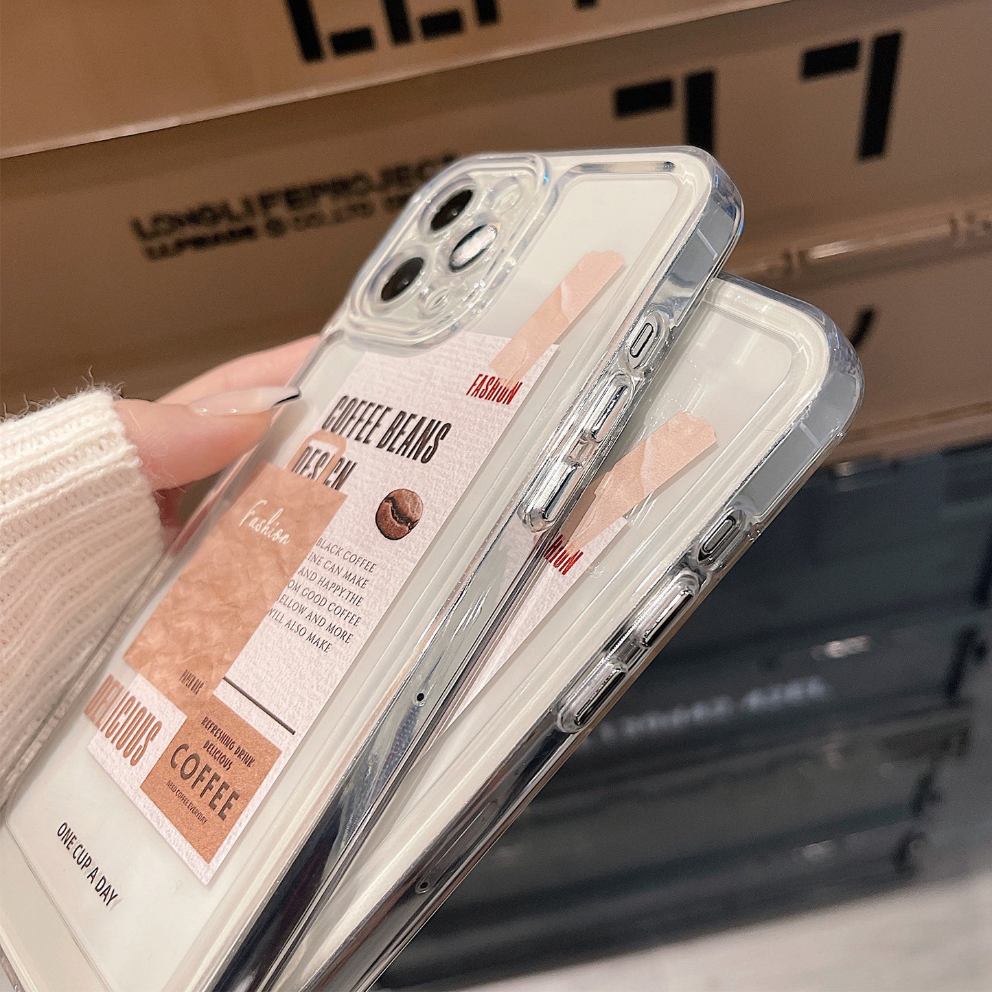 Paper Bag Soft Shell Phone Case