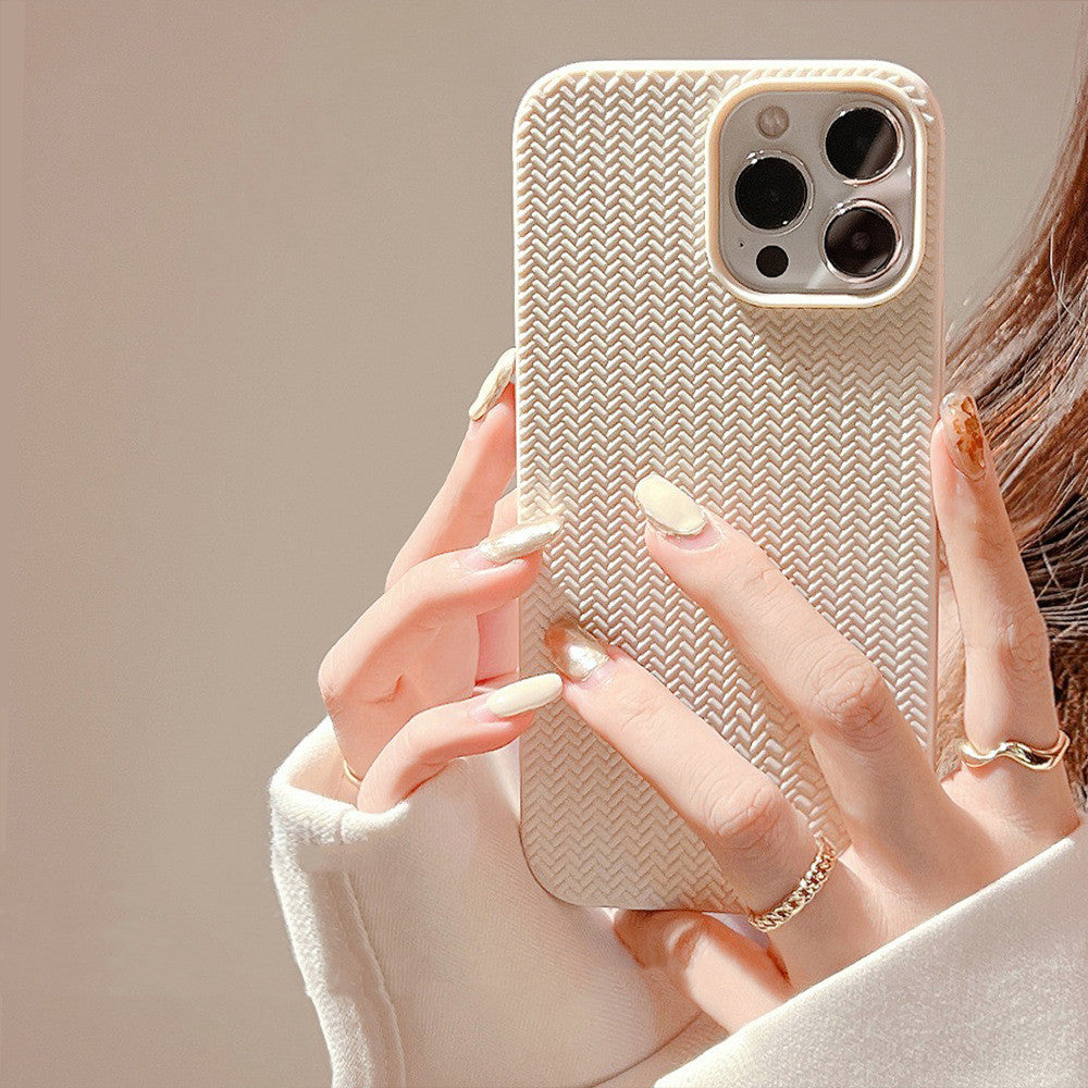 Knitted Solid Mobile Phone Case