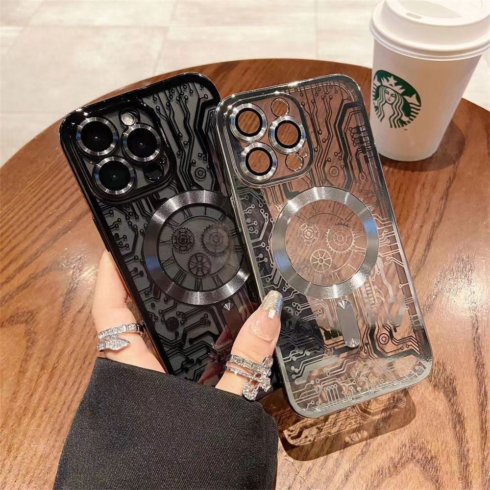 Magnetc Strap Lens Protector Mobile Phone Protective Case