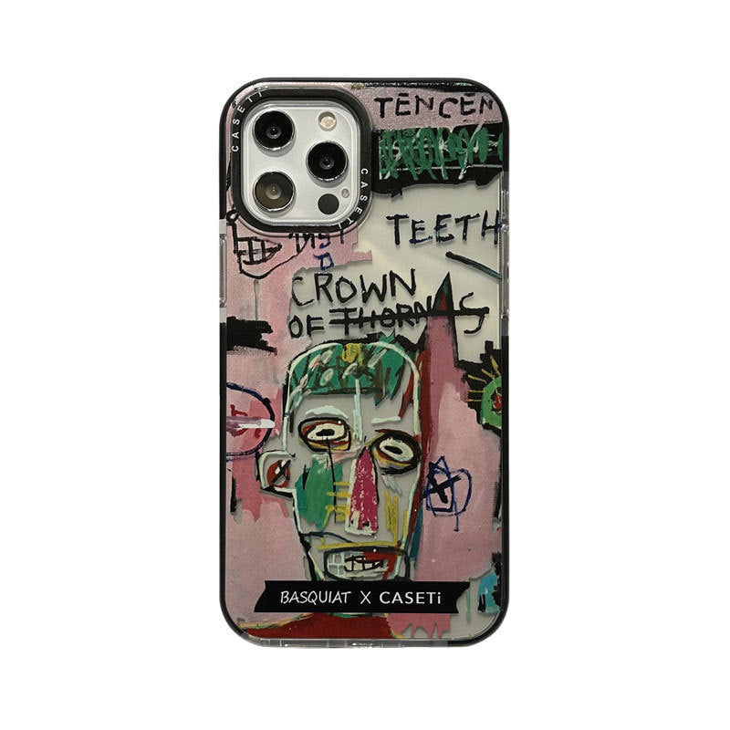 Funny Graffiti Line Head Case