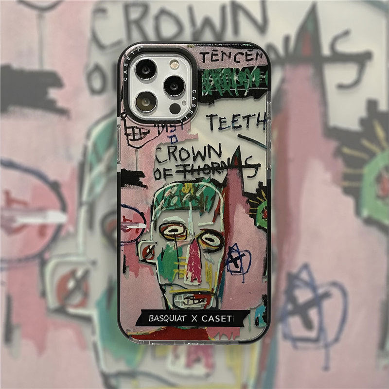 Funny Graffiti Line Head Case
