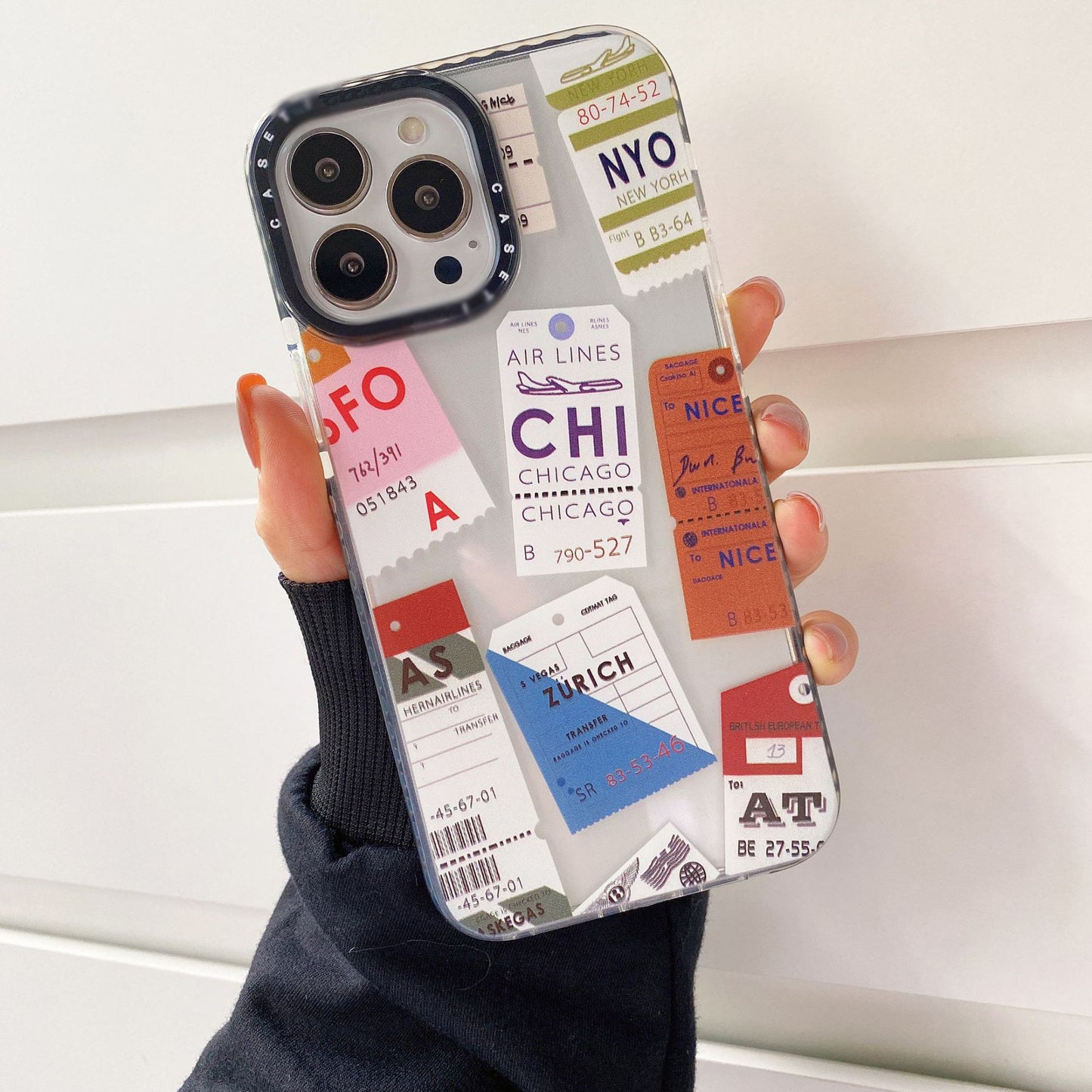 Ticket Transparent Phone
