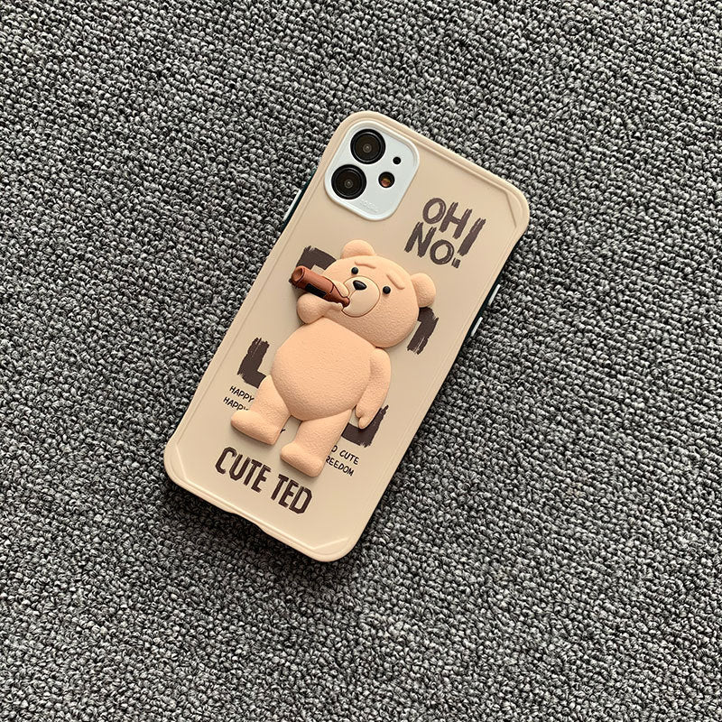 Cartoon bear Case