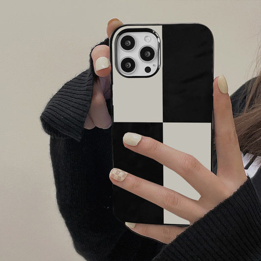 Checkerboard  Waterproof Phone Case