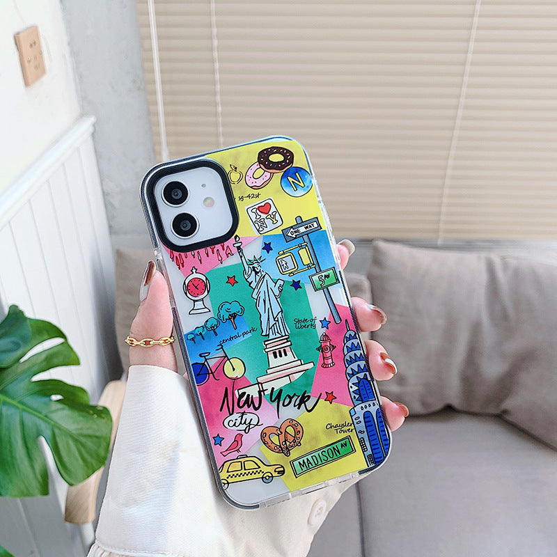 transparent grafitti case