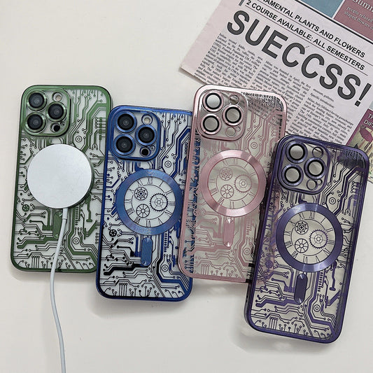 Magnetc Strap Lens Protector Mobile Phone Protective Case