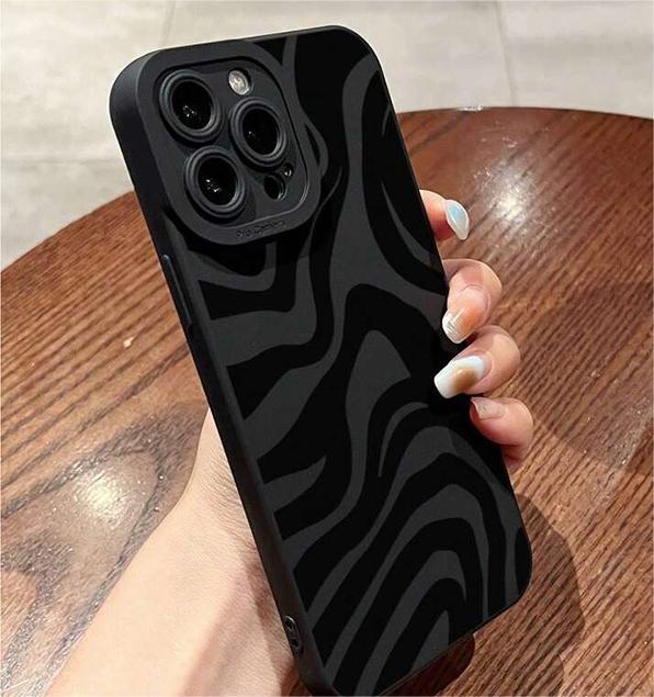 Black Striped Pupil Case
